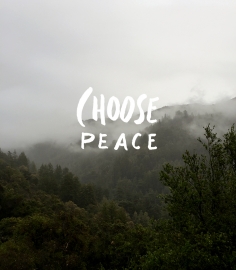 choose peace